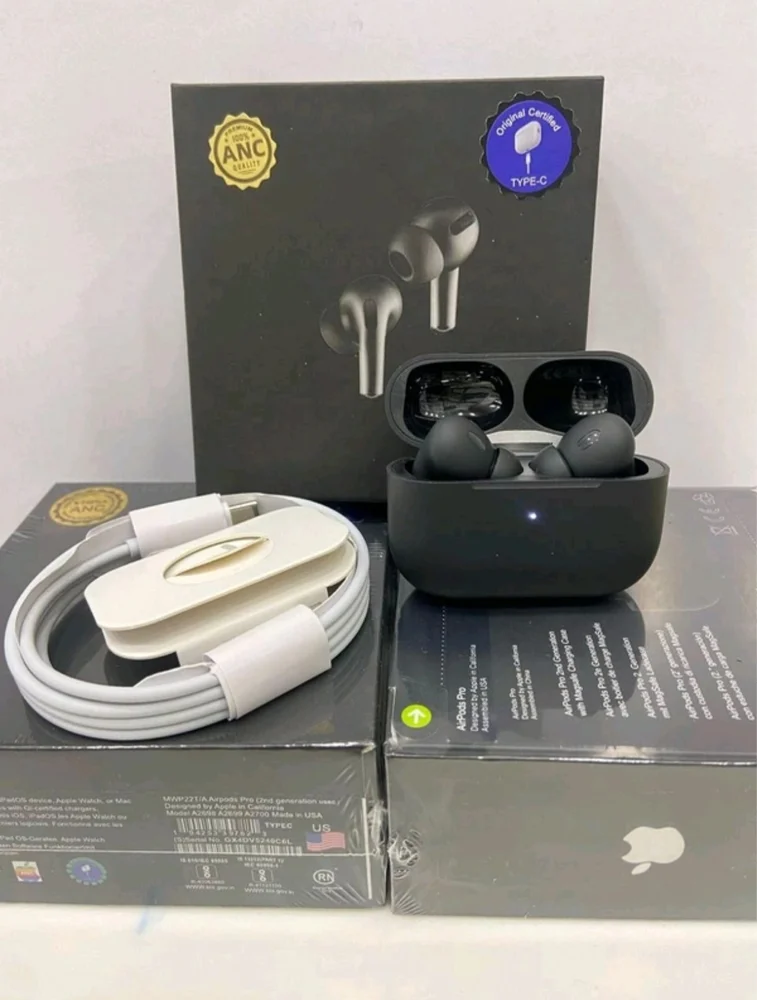 Airpods Pro 2 With ANC – Long Battery & Touch Control